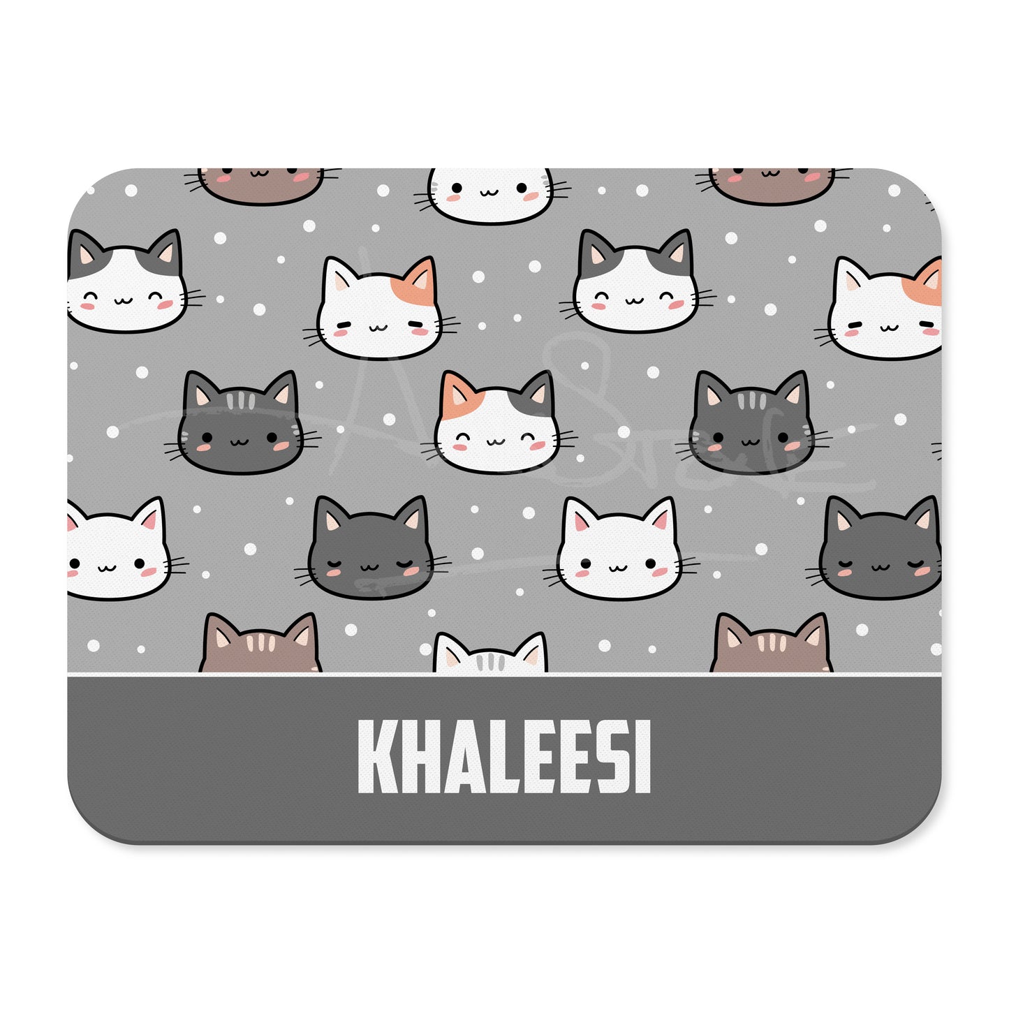 Personalised Cat Bowl Mat: Customised, Functional, and Stylish Pet Food Mat for Cats