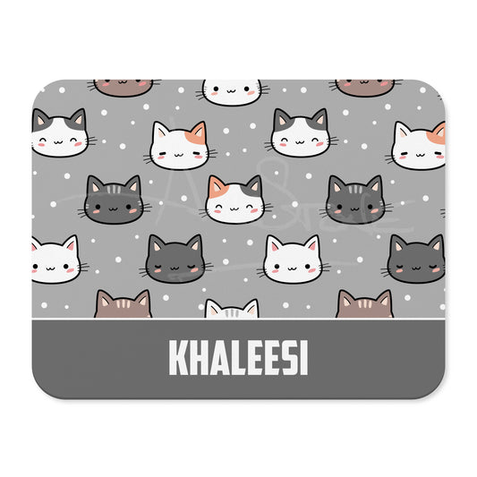 Personalised Cat Bowl Mat: Customised, Functional, and Stylish Pet Food Mat for Cats
